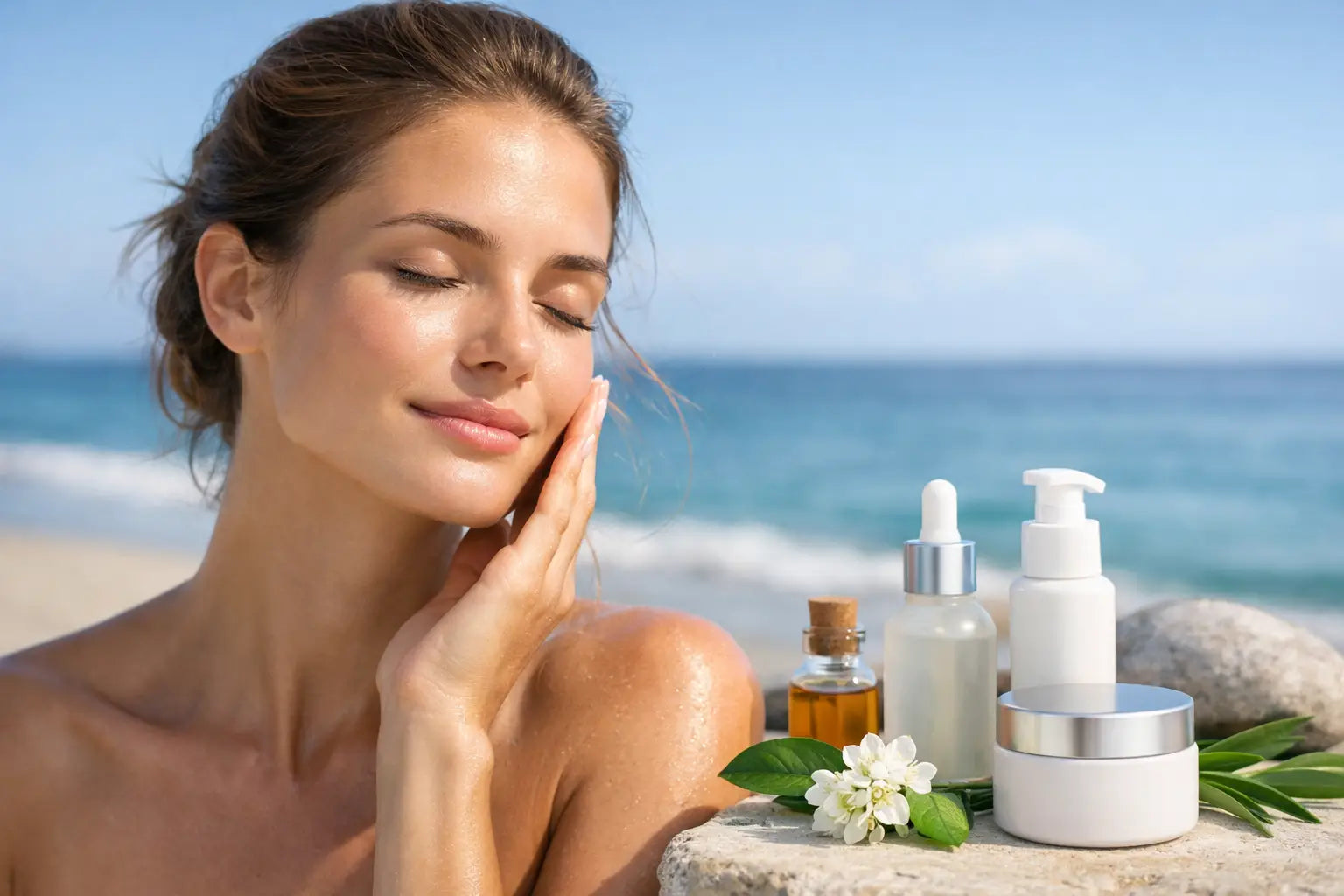 Hautbarriere stärken im Gesicht mit Naturkosmetik