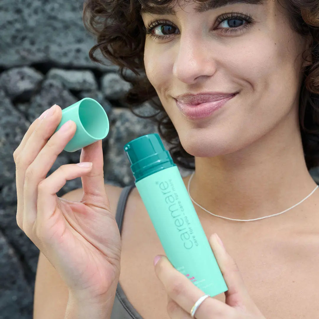 Gesichtsmaske Anwendung Glow Boost Routine